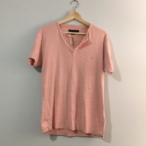 French Connection pink t shirt